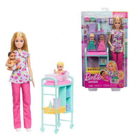 BARBIE PROFESIONES DOCTORA CON COMPLEMENTOS