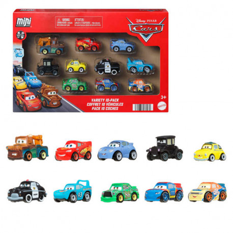 CARS MINIS SURTIDO PACK 10 COCHES