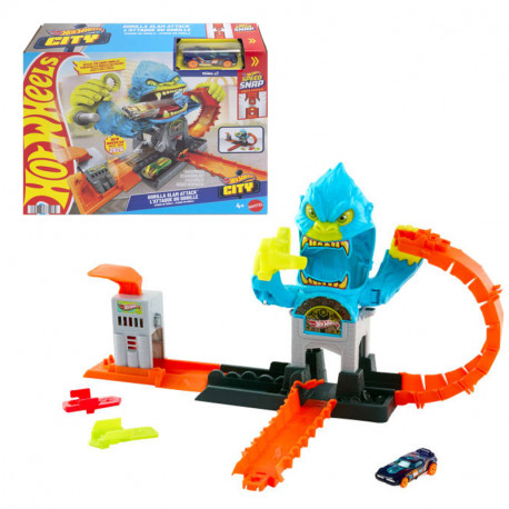 HOTWHEELS CITY GORILLA GARAGE ATTACK