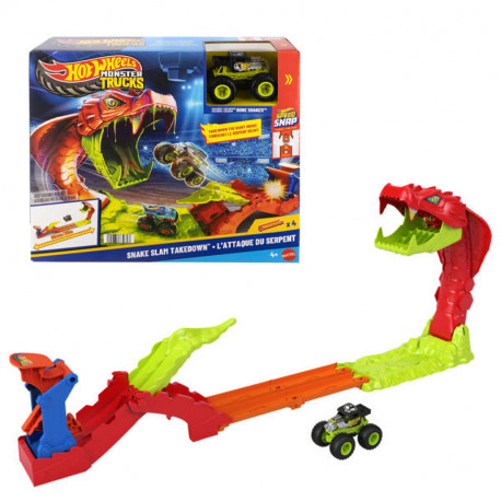 HOTWHEELS MONSTER TRUCKS MORDEDURA DE SERPIENTE