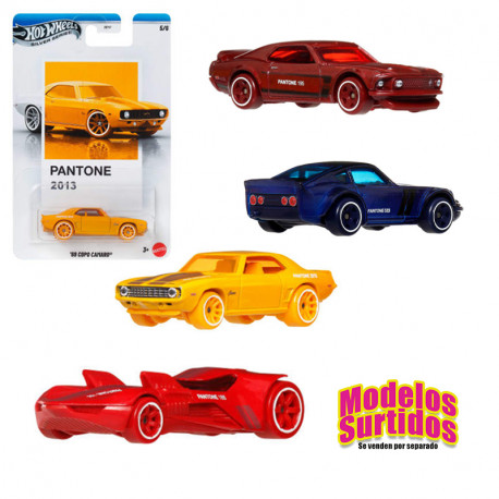 HOTWHEELS SILVER SERIES PANTONE ASST