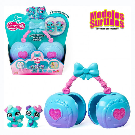 CHERRY PETS CHERRY HOUSES PUPPY TWINS