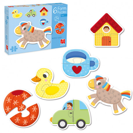 GOULA 6 FORM PUZZLES TOYS