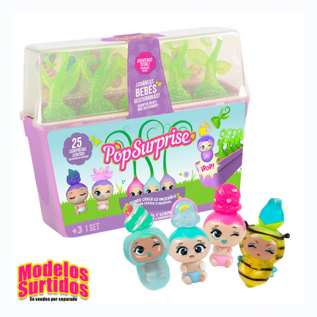 POP SURPRISE MEGA SET BEBES Y SORPRESAS