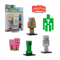 MINECRAFT TOPPEEZ EDICION ESPECIAL PACK DE 5