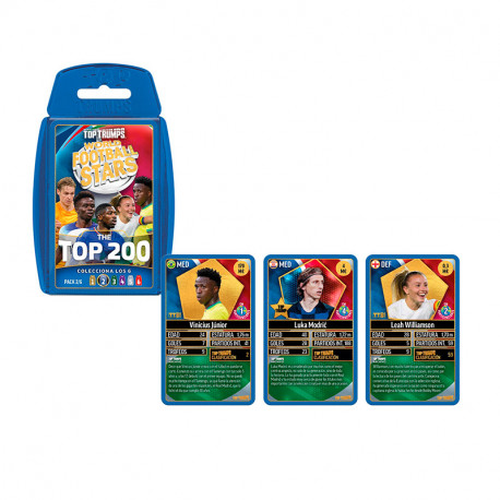 FUTBOL MUNDIAL TOP 200 SET TRADING CARDS SDO 2