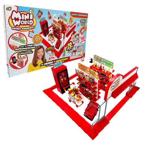 MINI WORLD PLAYSET SUPERMERCADO