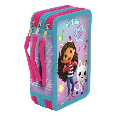 GABBY PLUMIER 3 PISOS CON MATERIAL ESCOLAR KARAOKE