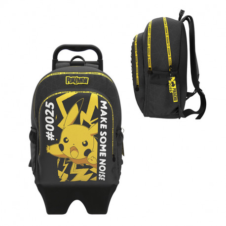 POKEMON MOCHILA ESCOLAR TWILIGHT CHAMPIONS PIKACHU