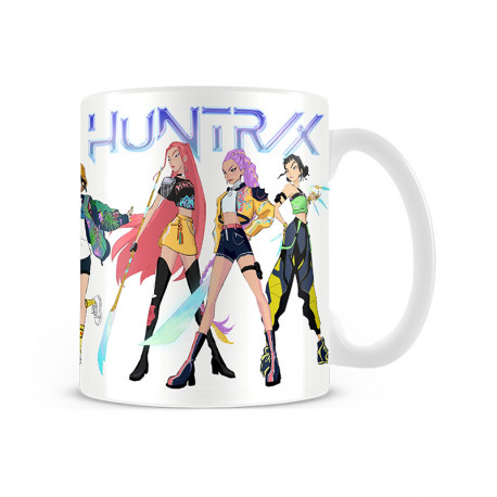 K-POP TAZA CERAMICA 325ML HUNTRIX