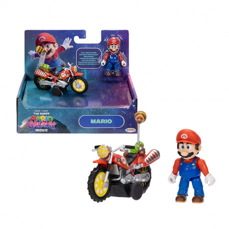 VEHICULO MARIO CON FIGURA EXTRAIBLE SUPER MARIO GALAXY