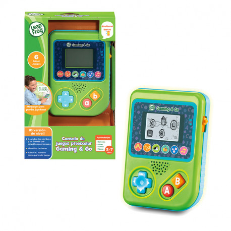CONSOLA DE JUEGOS PREESCOLAR GAMING AND GO