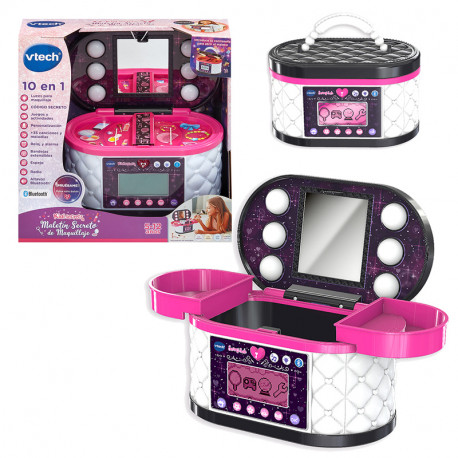 KIDISECRETS MALETIN SECRETO DE MAQUILLAJE NEGRO