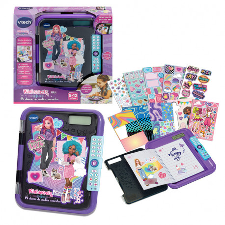 KIDISECRETS 365 MI DIARIO DE AUDIOS SECRETOS NEGRO