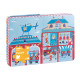 PUZZLE ESTACION DE BOMBEROS 24U CAJA METALICA