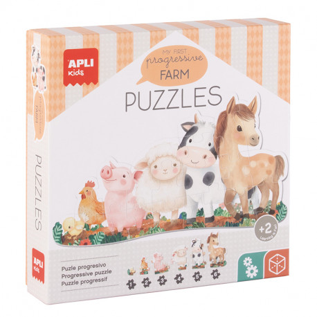 PUZZLE MI PRIMERA GRANJA ANIMALES