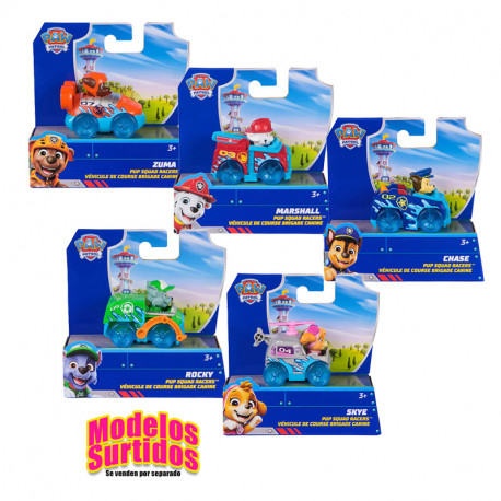 PATRULLA CANINA VEHICULO PUP SQUAD RACERS SURTIDO