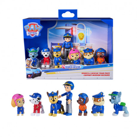 PATRULLA CANINA GIFT PACK FIGURAS SEARCH & RESCUE 
