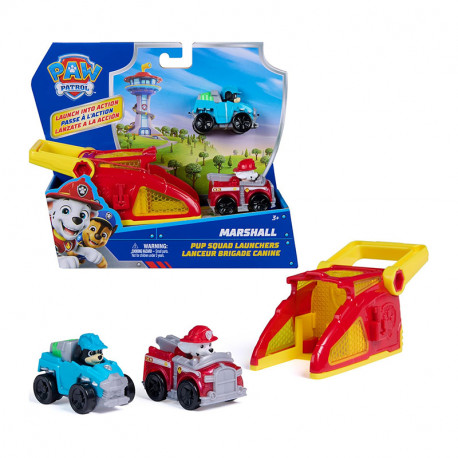 PATRULLA CANINA VEHICULO PUP SQUAD LAUNCHER MARSHALL 