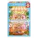 PUZZLE 2x48P CAPYBARAS CAPYFUN
