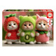 PUZZLE 200P GATITOS FRUTALES