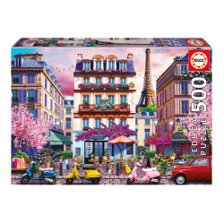 PUZZLE 500P DISTRITO DE COMPRAS DE PARIS