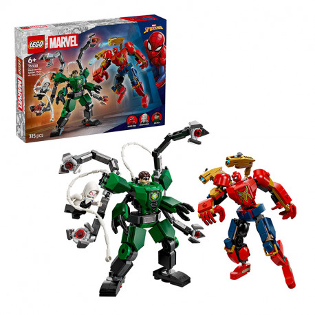 MARVEL BATALLA DE ARMADURAS ROBOTICAS SPIDER MAN VS. DOC OCK