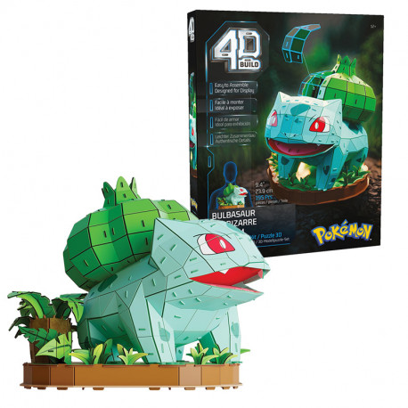 PUZZLE 4D BUILD  POKEMON BULBASAUR 