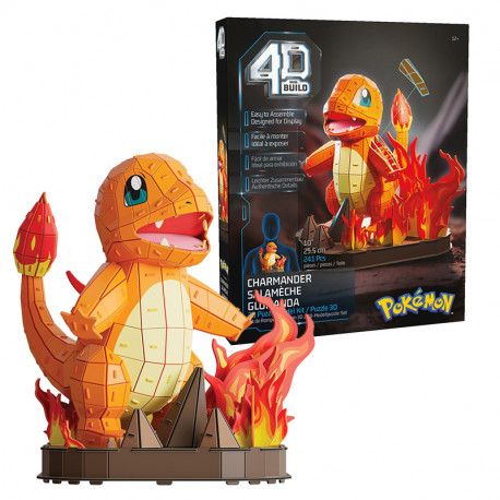 PUZZLE 4D BUILD  POKEMON CHARMANDER 