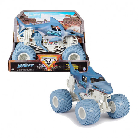 MONSTER JAM VEHICULO DIE CAST MEGALODON 1:24