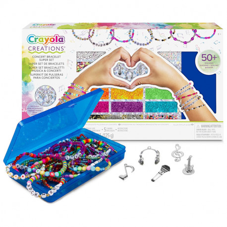 CREATIONS SUPER SET PULSERAS MUSICA Y CONCIERTOS