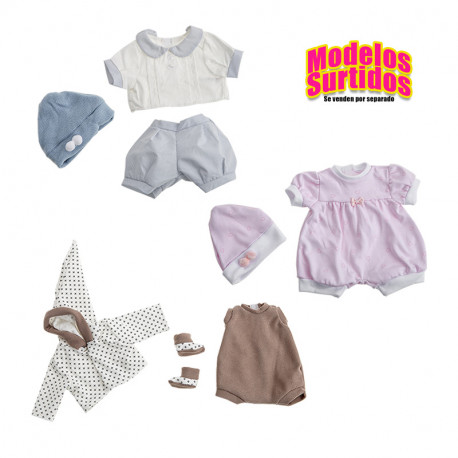 ROPA MUÑECAS 33 (VESTIDOS Y PIJAMAS SURTIDOS)