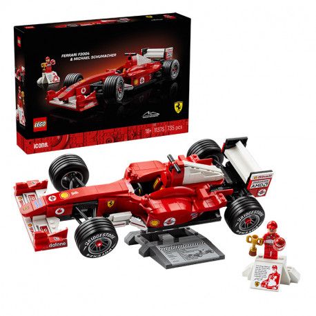 ICONS FERRARI F2004 Y MICHAEL SCHUMACHER