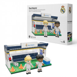 SET REAL MADRID BANQUILLO 186 PZS 16CM