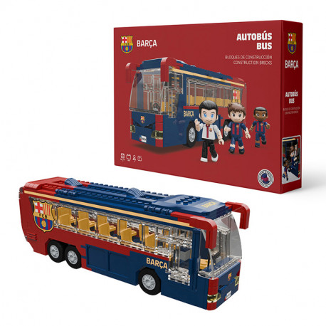 SET FC BARCELONA AUTOBUS 488 PZS 28CM