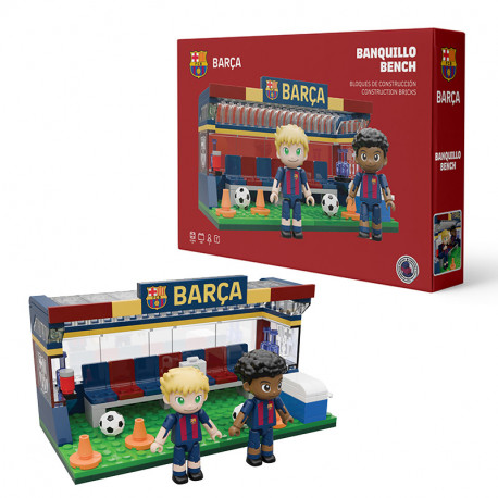 SET FC BARCELONA BANQUILLO 186 PZS 16CM