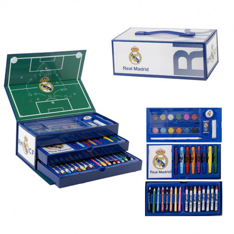 SET COLOREABLE MALETIN REAL MADRID BACK TO SCHOOL