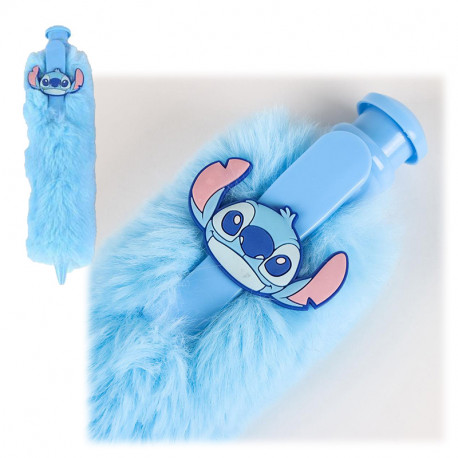 BOLIGRAFO PELUCHE STITCH BACK TO SCHOOL AZUL