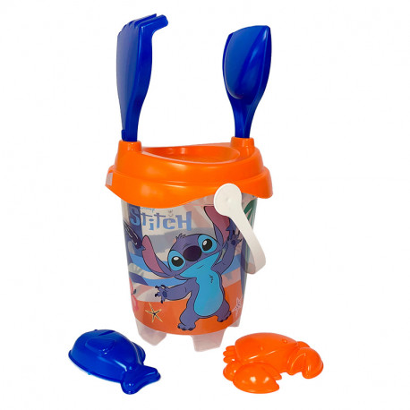 CUBO CASTILLO STITCH + MOLDES CRISTAL 