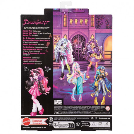 MONSTER HIGH MUÑECA DRACULAURA