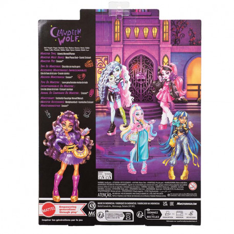 MONSTER HIGH MUÑECA CLAWDEEN WOLF