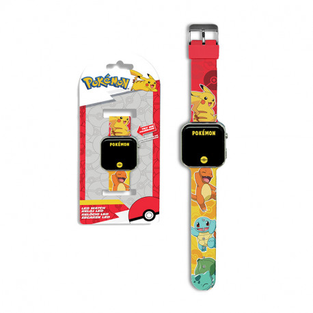 RELOJ LED POKEMON  