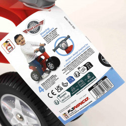 CORREPASILLOS MINI CUSTOM ROJO