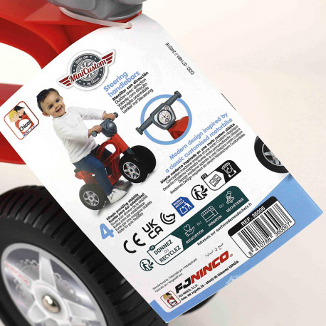 CORREPASILLOS MINI CUSTOM ROJO