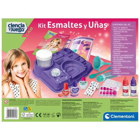 KIT ESMALTES Y UÑAS