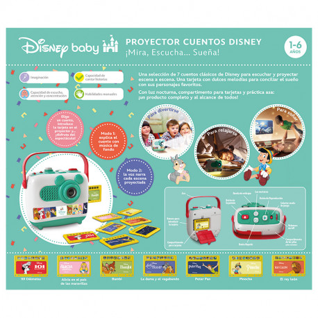 PROYECTOR CUENTOS DISNEY
