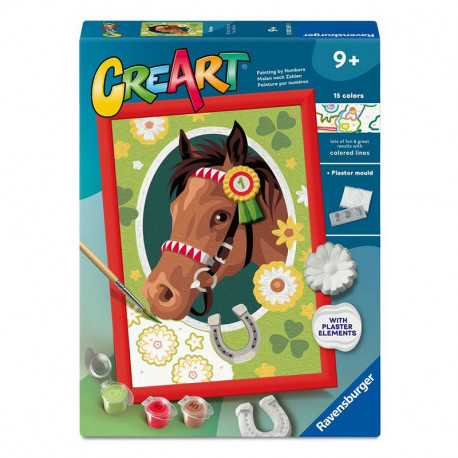 CREART SERIE D CABALLO CON YESO 3D