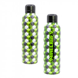 BOTELLA TERMO ACERO INOXIDABLE 515 ML MINECRAFT