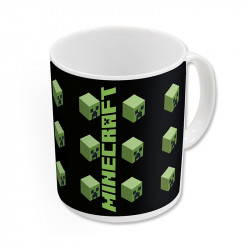 TAZA CERAMICA 325 ML CHANGING COLOR EN CAJA MINECRAFT