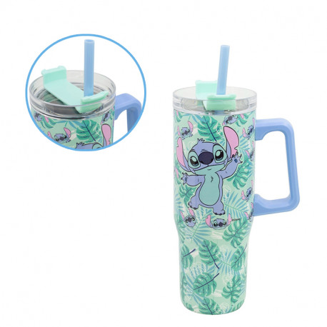 TAZA COOL TERMO XL ACERO INOXIDABLE 920 ML STITCH